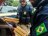 PRF apreende 120 kg de maconha em abordagem na BR-282, em Chapecó