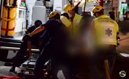 Atropelamento deixa homem gravemente ferido na Willy Barth 