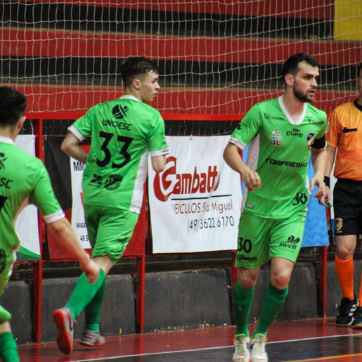 São Miguel Futsal recebe Luzerna com vantagem na decisão deste sábado