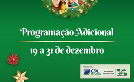 Município lança eventos adicionais à programação do “Natal da Gente”