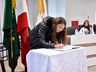 Parlamento Jovem empossa 17 estudantes em São Miguel do Oeste para mandato de 2025