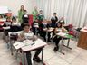 Ação de saúde leva aprendizado e kits de escovação para estudantes  em Guarujá do Sul