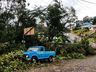 Confira algumas imagens após passagem de tornado em Descanso