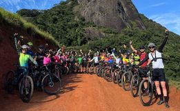 Ciclistas do Oeste chegam no Santuário sem percalços no Caminho da Fé 