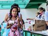 Crianças recebem presentes do Natal Solidário em São Miguel do Oeste