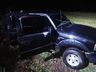Saída de pista seguida de queda em ribanceira fere motorista na BR-163