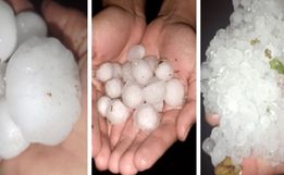 Cidades gaúchas registram estragos após temporal e queda de granizo