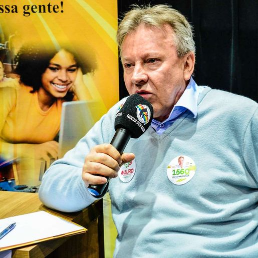 Celso Maldaner inicia roteiro em SC como pré-candidato a governador