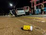 Condutor embriagado colide em carro estacionado, foge e é preso pela PM
