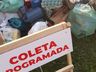 Moradores de São José do Cedro realizam recolha de lixo reciclável 