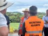 Governador vistoria obras na SC-305; pavimentação deve começar em março
