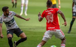 Jogando no Beira Rio Inter só empata com Coritiba 