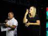 Show de Simão Wolf encerra programação de Natal em São Miguel do Oeste