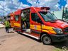 Colisão entre carros deixa mulher ferida em SMOeste