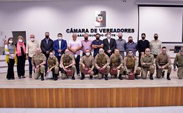 Moção presta homenagem a policiais que evitaram suicídio em SMOeste