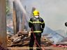 Incêndio destrói galpão em Descanso