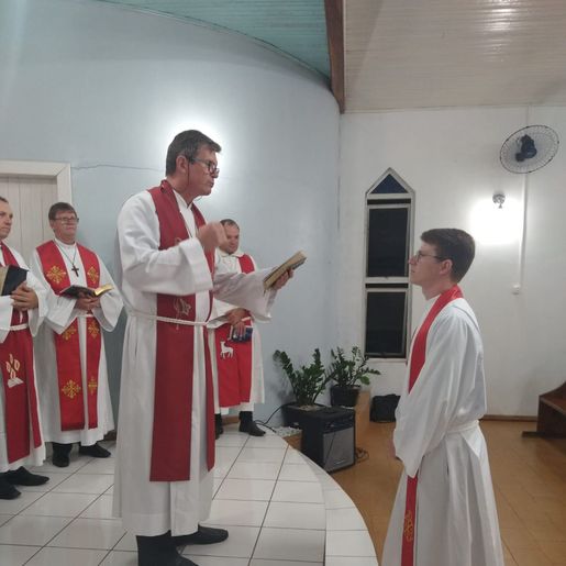 IELB instala novo pastor em Campo Erê
