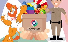 Polícia Militar lança campanha “Doe carinho, doe um brinquedo”