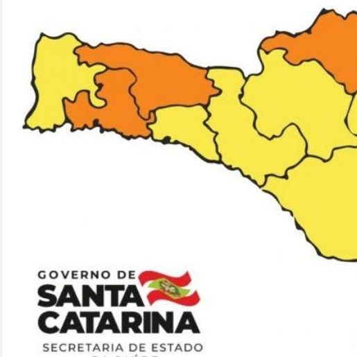 Extremo Oeste continua em amarelo no mapa da Covid-19