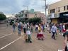 Linha do tempo sobre agricultura e indústria foi trabalhado no desfile cívico