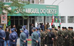 Cerimônia abre Semana da Pátria 2024 em São Miguel do Oeste