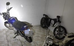 Polícia encontra desmanche de motos em oficina de Chapecó