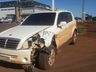 Colisão traseira é registrada em lombada próxima ao trevo de Iporã do Oeste