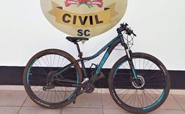 Polícia Civil de São José do Cedro recupera bicicleta de R$ 5 mil