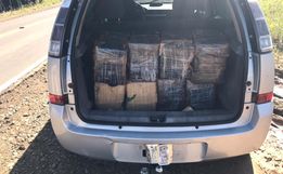 VÍDEO: PRF de Guaraciaba apreende grande quantidade de droga na BR-282