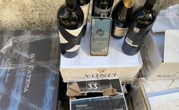 Polícia Militar e Receita Federal realiza apreensão de vinho
