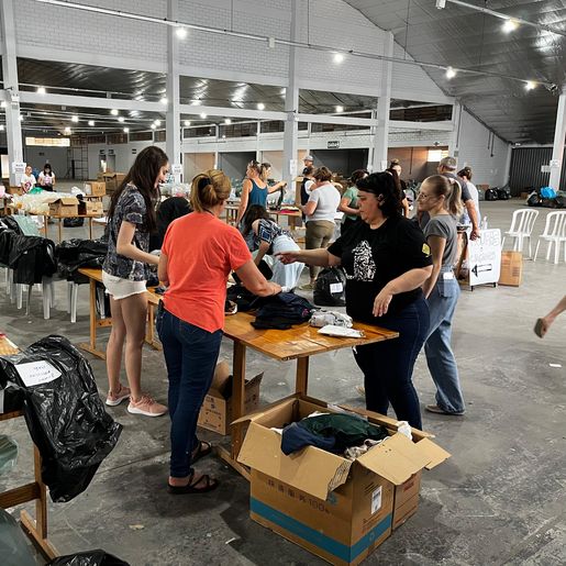 Arrecadações de donativos para vítimas no RS segue na Faismo 