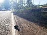 Caminhonete capota após colisão na SC 163 