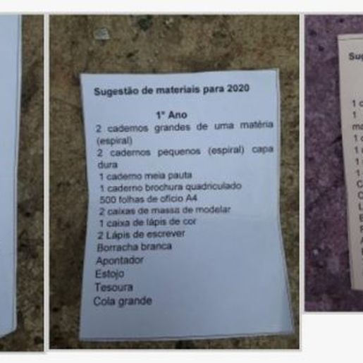 Idoso catador de recicláveis em Xanxerê pede ajuda para comprar material escolar para netos