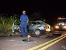 VÍDEO: Saída de pista na SC-492 deixa homem ferido em Bandeirante