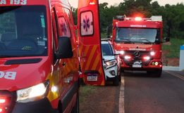 Motociclista fica ferido após queda na SC-492 em Maravilha