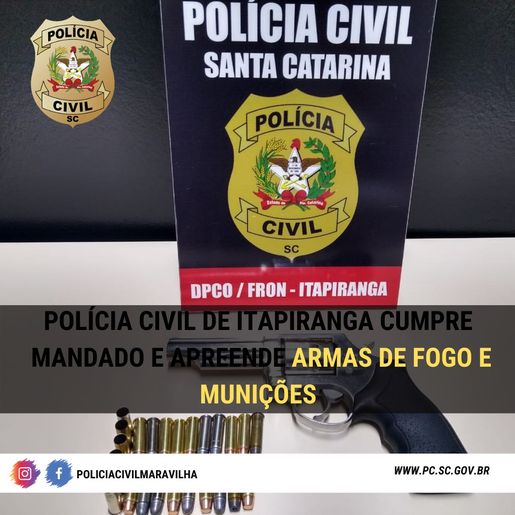 Polícia Civil cumpre mandado de busca e apreensão no interior