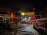 Bombeiros de Maravilha e Itapiranga ajudam no combate a incêndio em fábrica no RS 