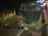 Violenta colisão entre dois carros é registrada na BR-282