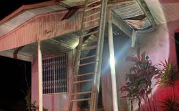 Princípio de incêndio atinge residência no Extremo-Oeste