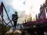VÍDEO: Casa é destruída por incêndio em São Miguel do Oeste