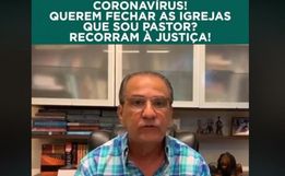 VÍDEO: Silas diz que só fecha igrejas em SC com ordem judicial