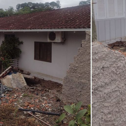 Chuva causa alagamentos, interdita casas e deixa famílias desabrigadas em Joinville