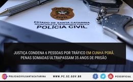 Investigados por tráfico de drogas em Cunha Porã são condenados a penas que somam 35 anos de prisão