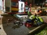 Idoso em bicicleta fica ferido em colisão com carro em SMOeste