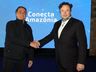 Bolsonaro diz que acordo com Musk é 'início de um namoro' 