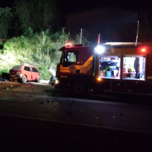 Homem morre em acidente na BR 282 em Pinhalzinho