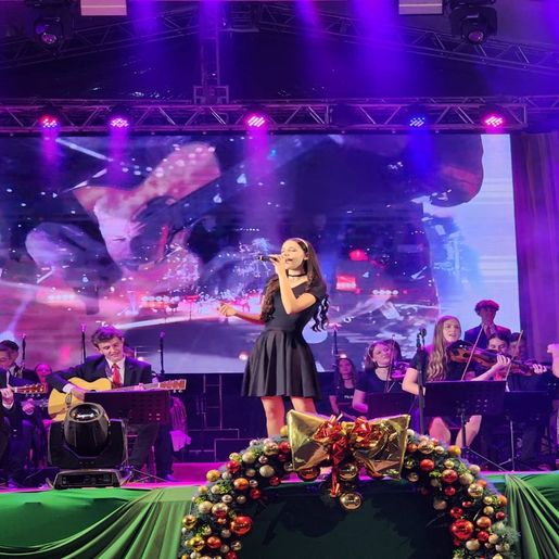 Show de Natal da Orquestra de Itapiranga reúne grande público