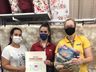 Assistência Social recebe 42 cestas de alimentos das Lojas Pormenos e Grazziotin