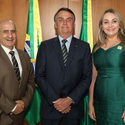 Governadora em exercício tem audiência com presidente da República em Brasília