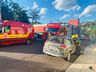 Princípio de incêndio em veículo mobiliza bombeiros de Itapiranga